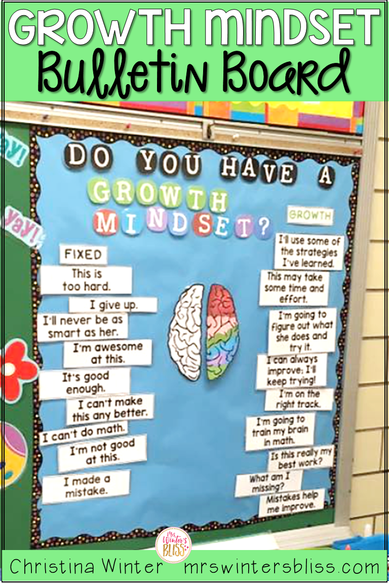 Growth Mindset Lessons and Activities - Lead in Literacy - Resources ...