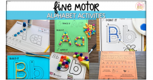 Developing Fine Motor with Name Activities - Lead in Literacy ...