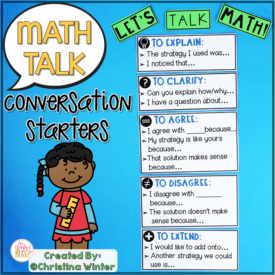 Let's Talk Math! Implementing Math Talk in the Classroom - Mrs. Winter ...