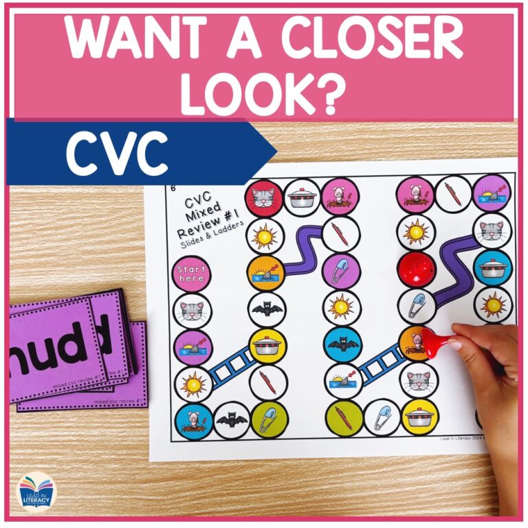 Slides and Ladders Phonics Game Center - Yearlong Bundle - Lead in ...