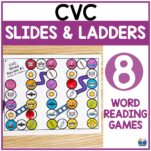 Slides and Ladders Phonics Game Center - CVC - Lead in Literacy ...