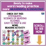 Slides and Ladders Phonics Game Center - CVC - Lead in Literacy ...