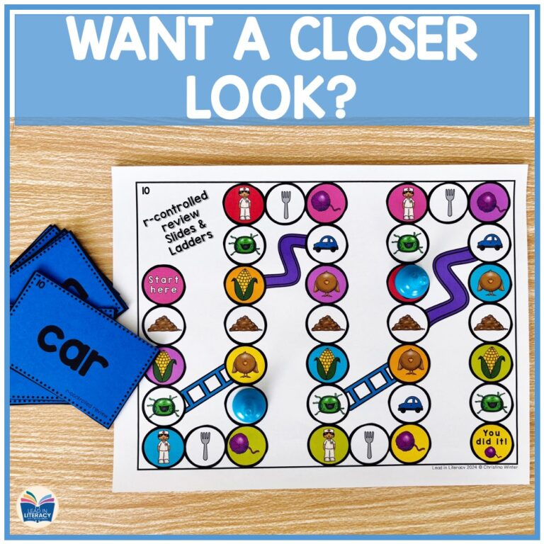 Slides and Ladders Phonics Game Center - R Controlled & Diphthongs ...