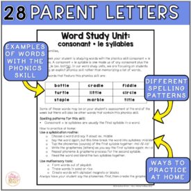 3rd Grade Word Study Printables, Word Cards & MORE - editable {yearlong ...