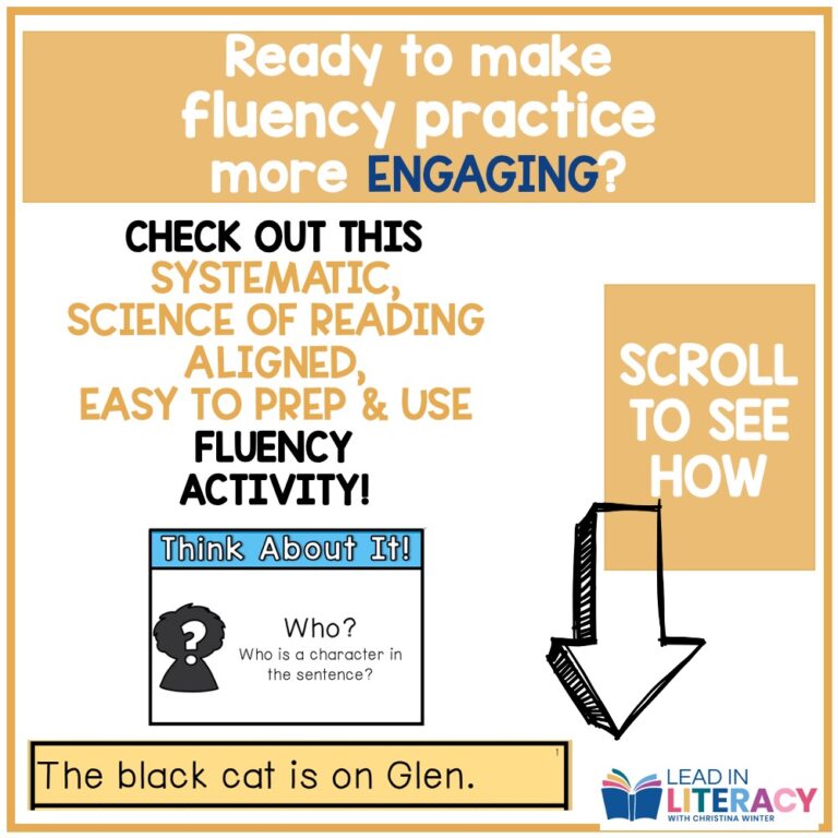 Decodable Sentence Partner Center - Blends & Digraphs - Lead in ...
